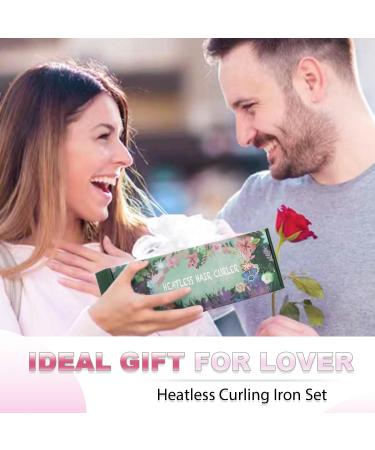 Champagne Heatless Curlers Headband for Long Hair - No Heat Silk Curls Styling Tool - Buy Online on GoSupps.com