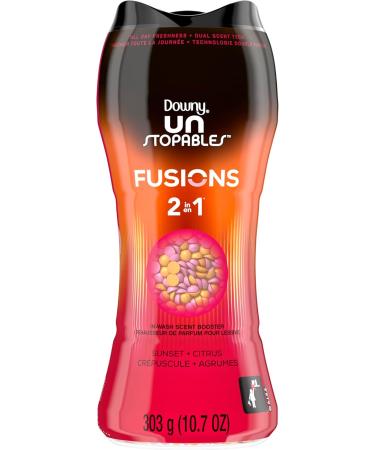 Downy Unstopables Fusions In-Wash Laundry Scent Booster Beads Sunset and Citrus Scent 2-in-1 All Day Freshness 303 Grams 303 Grams (pack of 1) - Buy Online on GoSupps.com