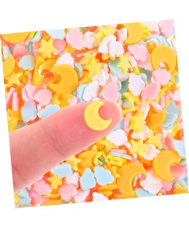 minkissy 3pcs 1 Nail Art Polymer Clay Nail Stickers Number Stickers Nail Art Supplies DIY Patch Phone Cases Moon Decor Polymer Clay Patch Nail Glitter DIY Phone Cover Slices Pendant Cartoon - Buy Online on GoSupps.com