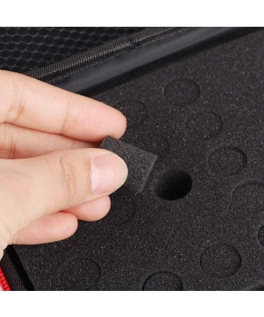 Byerz Wear-Resistant Essential Oils Bag - 30 Compartment Eva Shell for Nail Polish & Beauty - Compact & Light (Black) - Ideal for Camping - Buy Online on GoSupps.com
