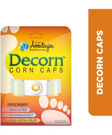 Buy Amrutanjan Decorn Corn Caps - Pack of 10 | Fast International Shipping - Buy Online on GoSupps.com