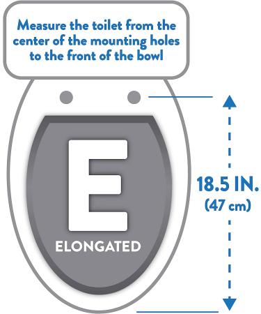Clorox Antimicrobial Elongated Toilet Seat | Stay Fresh Scent | Easy-Off Hinges | Wiggle-Free Design | Fresh Bathroom Scent - Buy Online on GoSupps.com
