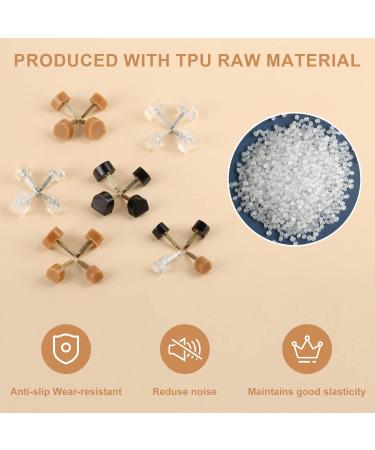 36 Pairs High Heel Caps & Repair Tips w/ Stiletto Pliers | Non-Skidding Replacement Caps for Women's Heels in 3 Colors - Easy to Replace - Buy Online on GoSupps.com
