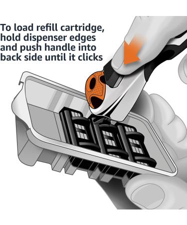 Amazon Basics 3-Blade MotionSphere Razor for Men with Dual Lubrication Handle - 21 Piece Set - Buy Online on GoSupps.com