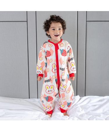 ZIGJOY Toddler Sleeping Bag 1.5 TOG Cotton Sleep Sack | 7-9T Baby Sleep Bag with Feet | All-Year-Round Baby Girl Boy Essentials - Buy Online on GoSupps.com