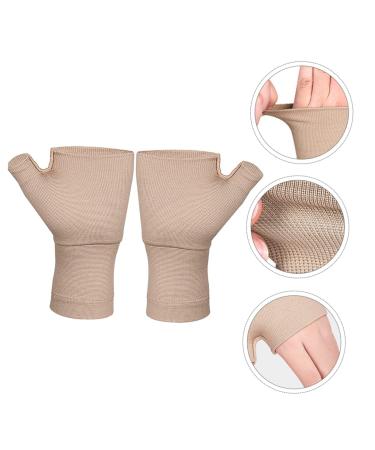 Buy Mobestech 2 Pairs Comfy Compression Wrist Brace Gloves for Sports & Sprains - Women s Elastic Spandex Support - Buy Online on GoSupps.com