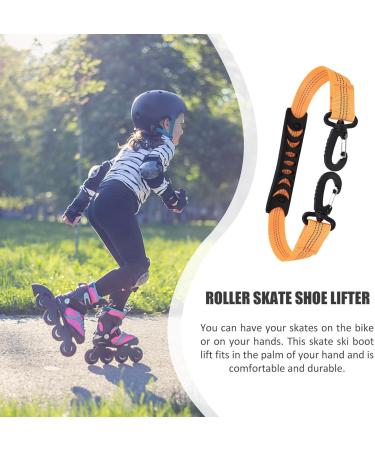 Buy Virtcooy Ski Carrier Belt | Easy Roller Schooler Line | Support Ski Clock Strips for Adults & Youth | Winter Snow Equipment Accessories in Orange - Buy Online on GoSupps.com