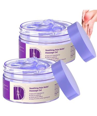 yetary 2Pcs Joint Pain Gel Purple Gel PurpleJoint Repair Cream Natural Blend of PurpleGel Soothes the Whole Body Lumbar Spine Neck Hands and Feet