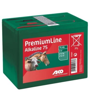 Kerbl AKO Alkaline Battery 9 V 75 Ah