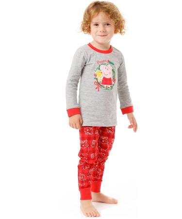 Peppa Pig Christmas Family Pyjamas Set | Festive PJs for Women, Men, Baby & Kids | Christmas Eve Box Gift | 12-18 Months Girls - Buy Online on GoSupps.com