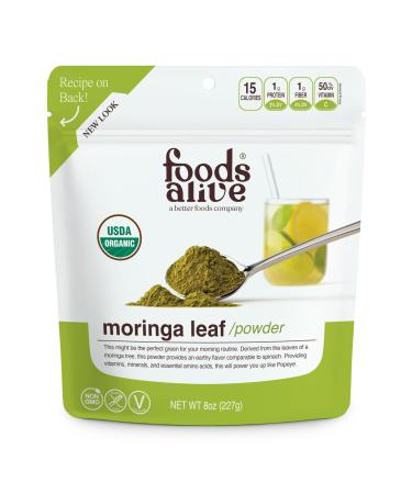 Moringa Powder Organic 8oz - Buy Online on GoSupps.com
