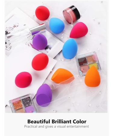 InnoGear Makeup Sponge Set - 10 Pcs Blender Sponges for Flawless Foundation Application - Multicolor - Buy Online on GoSupps.com