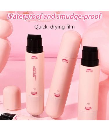 Eyeliner Stamp Long Lasting Smudge Resistant Cosmetics Women Winged Eye Makeup Stamp Pen For Women Girls Beginners Daily Travel Dating Business Party Work Commuting Black - Buy Online on GoSupps.com