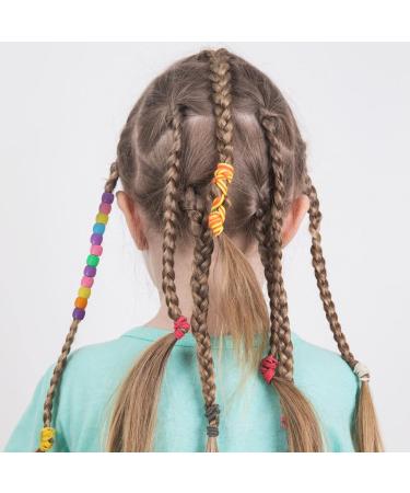 FRCOLOR 18 Pieces Hair Braid Quick Beaders Hair Pull-Through Tools Hair Braid Ponytail Maker Styling Tools for Loading Beads Hair Tail Beading Ponytail Makers - Buy Online on GoSupps.com