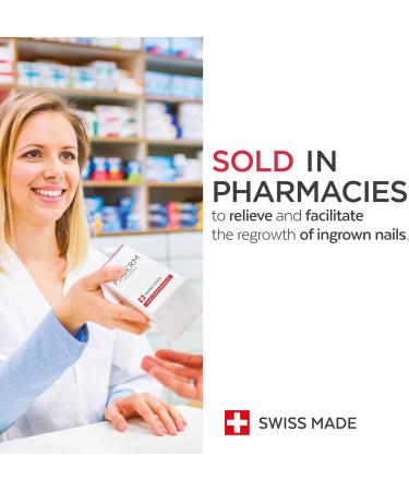 PODERM Ingrown Nails Emollient Treatment 2-in-1: Relieves Pain, Prevents Infection - Swiss Made - Buy Online on GoSupps.com