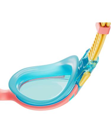 Speedo Unisex Kids Biofuse 2.0 Swimming Goggles - One Size Bolt/Mango/Coral Beach/Blue | Fast International Shipping - Buy Online on GoSupps.com