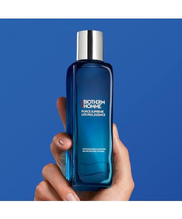Biotherm Homme Force Supreme Life Peel Essence an Anti-Fine Lines & Pore Tightening Peeling for Men with Sensitive Skin with Peeling Acids Smoothes and Refines Skin Texture 5 Fl. Oz - Buy Online on GoSupps.com