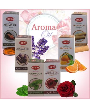 Assorted Fragrance Oil for Diffuser and Candle Scents Soap Making Aromatherapy Perfumery 6aroma-assort - Buy Online on GoSupps.com