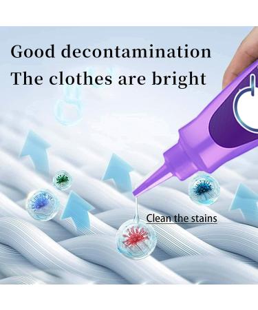 GNAUMORE Active Enzyme Clothing Stain Remover Garment Stubborn Stain Cleaner Biological Enzyme Laundry Detergent Clothes Oil Stain Remover Liquid Detergent for Most Types of Clothes - Buy Online on GoSupps.com