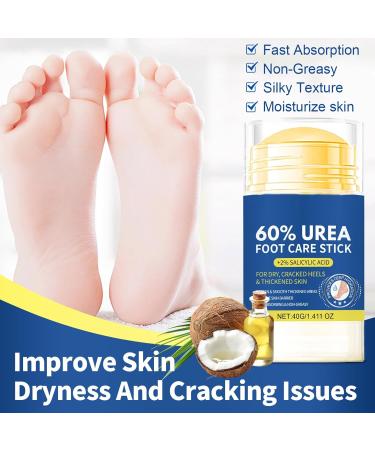 Moisturizing Foot Cream 40g Non-Greasy Balm Stick Repairing Foot Cream - For cracked heels rough skin daily use and winter care at home - Buy Online on GoSupps.com