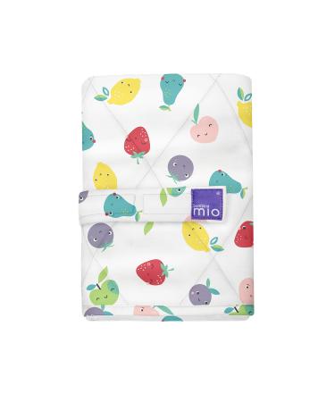 Bambino Mio Changing Mat for on the go - Lightweight foldable and portable changing mat Cheeky Fruits