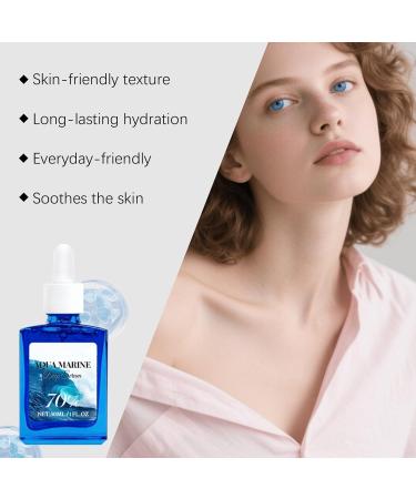  Nuvilo Ocean Hydrating Face Serum - Moisturizing serum for face and neck - Daily day and night hydration - Fast-absorbing skin serum (3 pcs) - Buy Online on GoSupps.com
