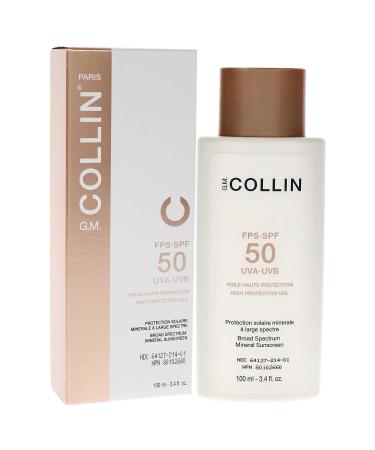 G.M. Collin High Protection Veil SPF 50 Unisex 3.4 oz - Broad Spectrum Sunscreen - Buy Online on GoSupps.com