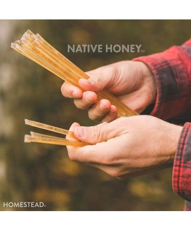 FM Native Honey Sticks (100 ct) - Pure Honey Infused Sticks for Natural Sweetness - Buy Online on GoSupps.com