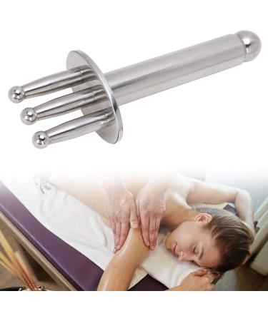 FILFEEL Magnetotherapy Pen Magnetic Fork Meridian Points Massage Lymphatic Acid Drainage Magnet Acid Discharge Pen for Relaxing Deep Tissue - Buy Online on GoSupps.com