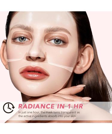  PLOBRT Collagen Mask 8pcs Collagen Mask Hydrating Hydrogel Night Mask Pore Reduction Improve Elasticity - Buy Online on GoSupps.com