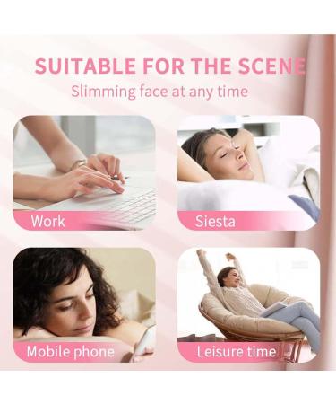 Janurium Double Chin Reducer Strap Face Shaper Slimming Lifting Strap - Lift Bandage Double Chin Eliminator Reusable Breathable Adjustable Design for Face Neck - Buy Online on GoSupps.com