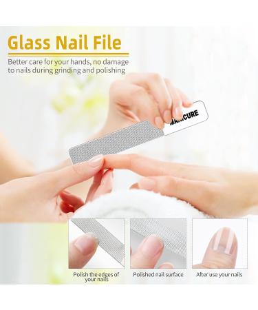 Sumwitum 16-Piece Manicure Set - Stainless Steel Nail Care Kit with Leather Case - Perfect Gift for Women, Men, Friends, and Parents (Yellow) - Buy Online on GoSupps.com