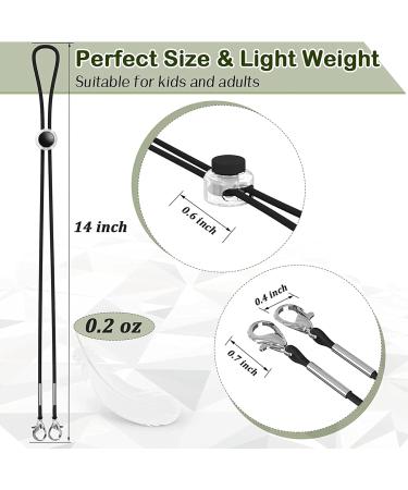 Ganekihedy 10-Piece Adjustable Elastic Lanyard Set for Masks & Earplugs - Perfect for Kids & Adults - International Shipping - Buy Online on GoSupps.com