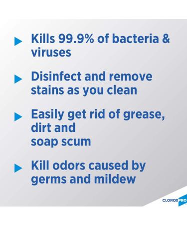 CloroxPro Disinfectant Cleaner with Bleach Refill 128 oz - 35420 - Buy Online on GoSupps.com