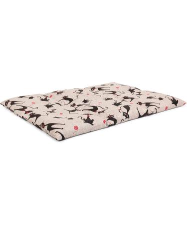 Country of Giraffe Large 40x30cm Rapeseed Pillow - Heat Pillow for Cats | 6 Chamber Grain Pillow for Back & Abdominal Support - Ideal for Cats - Buy Online on GoSupps.com