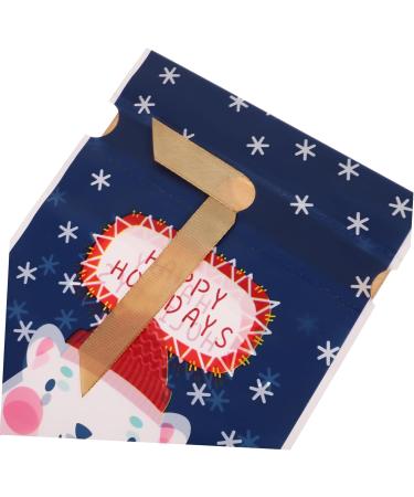 Anneome Chrismas Bags 50pcs Christmas Drawstring Bag Candy Bags Christmas Sweet Bag Xmas Storage Pouch Child Biscuit - Buy Online on GoSupps.com