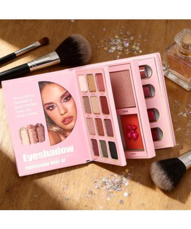 Palette de Highlighter - Fard Joues Pliable 3 Couches Longue Tenue Palette de Maquillage Voyage - Pour Artistique Mature Mariage Bal Bureau Soir e Rendez-vous Voyage Mode et Quotidien - Buy Online on GoSupps.com