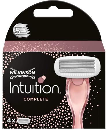 Wilkinson Sword Intuition Complete 4 Women's Hair Removal Blades Refills - Buy Now - Buy Online on GoSupps.com