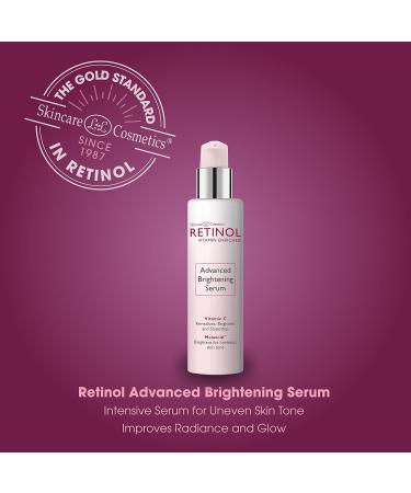 Retinol Advanced Brightening Serum | Original Retinol for Even Skin Tone & Radiant Glow | Anti-Aging Vitamin-Enriched Formula for Fine Lines Wrinkles & Dark Spots - Buy Online on GoSupps.com
