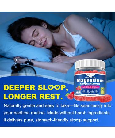 90 Count | Magnesium Complex Gummies for Women & Men 12 Forms of Magnesium (Glycinate Citrate& More) Magnesium Supplement with Ashwagandha Supports Sl ep Bone Energy Raspberry Flavor 90 Count (Pack of 1) - Buy Online on GoSupps.com