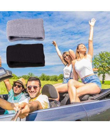 Travel Motion Sickness Relief Wristband for Natural Nausea Relief - Grey/Black - Buy Online on GoSupps.com