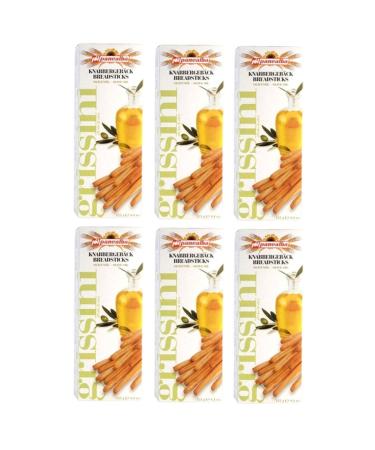 Set of 6 Grissini Olive Oil - Panealba - Case 125 g