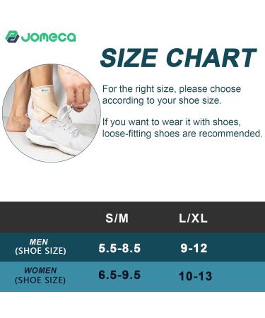 Upgraded Drop Foot Brace for Walking - Adjustable AFO with Dual Forefoot Support Plates for Men & Women | Ideal for TBI ALS MS Bone Fracture (Beige Left S/M - Buy Online on GoSupps.com