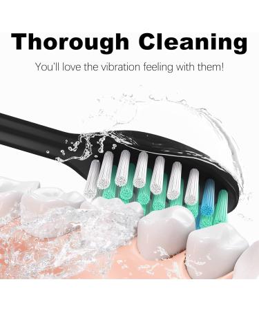4 Pack Black Electric Toothbrush Replacement Brush Heads for Philips One Sonicare HY1100 & HY1200 - Buy Online on GoSupps.com