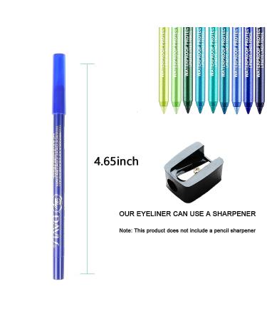4 Colors Matte Waterproof Eyeliner Pen Set - Metallic Glitter Pencil Kit for Women - Buy Online on GoSupps.com
