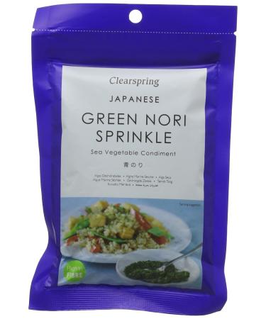 Clearspring Japanese Green Nori Sprinkle - Sea Vegetable Condiment 1