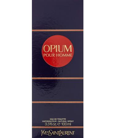 Opium By Yves Saint Laurent For Men. Eau De Toilette Spray 3.3 Ounces Yves Saint Laurent Opium - Edt Spray 3 Oz for Men 3.3 Fl Oz (Pack of 1) - Buy Online on GoSupps.com