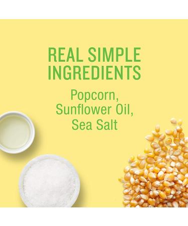 Angie's BOOMCHICKAPOP Gluten Free Sea Salt Popcorn - 24 Pack, 0.6 oz Each - Buy Online on GoSupps.com
