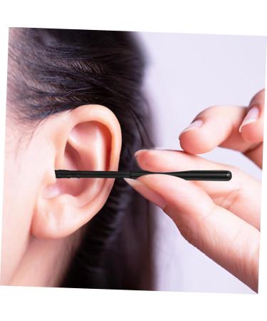 WRITWAA 200Pcs Disposable Ear Cleaning Swabs Safe Ear Wax Removal Sticks for Adults Comfortable Touch Water Based Head for Ear Wax Cleansing - Buy Online on GoSupps.com
