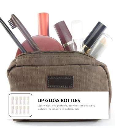 Mipcase Lot de 10 Tubes Vides de Gloss 1 2 Ml Couvercles Blancs Petits Contenants Pratiques pour DIY et Transport Facile en Shopping - Buy Online on GoSupps.com